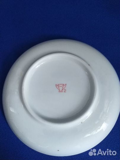 Блюдца Первомайского завода СССР