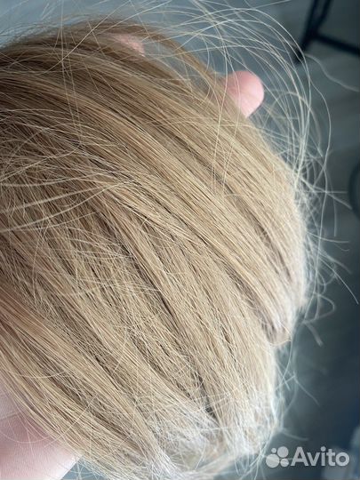 Волосы для наращивания 55 см русый