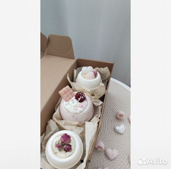 Бомбы-чашы для ванной ручной работы