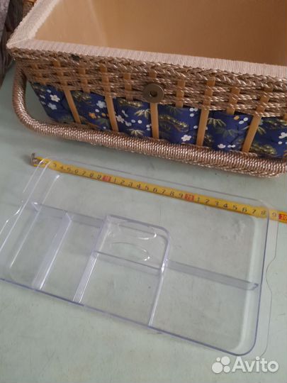 Шкатулка для швейных принадлежностей 30 х18х16