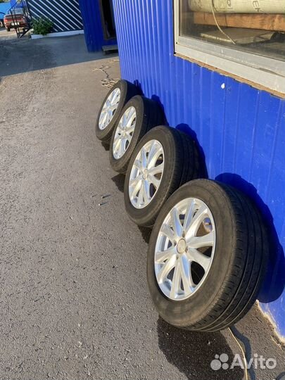 Колеса в сборе r15 4x100 j6 et48 DIA54,1