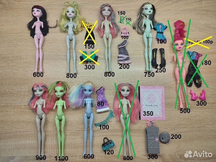Куклы Монстер Хай нюд