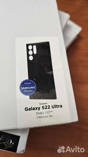 Настоящие Spigen чехлы для Galaxy S22 Ultra