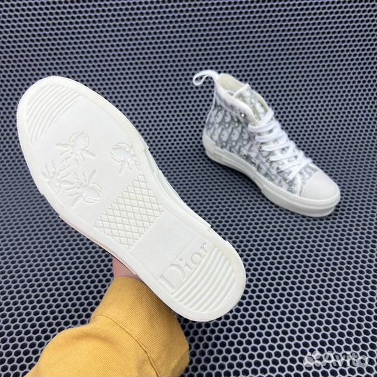 Кеды Dior B23 High Top Logo Oblique