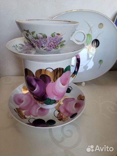 Фарфор дулево лфз кузнецов советская посуда