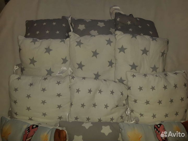 Бортики, балдахин, мобиль