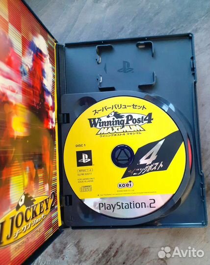 Winning Post 4 Maximum + G1 Jockey 2 PS2 Лицензия