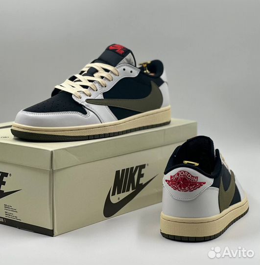 Кроссовки Nike Air Jordan 1 Low x Travis Scott