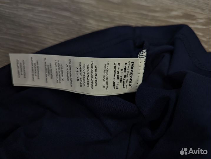 Футболка Patagonia темно-синяя