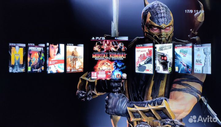 Sony PS3 SuperSlim 500gb/Прошита/HEN/50 Игр