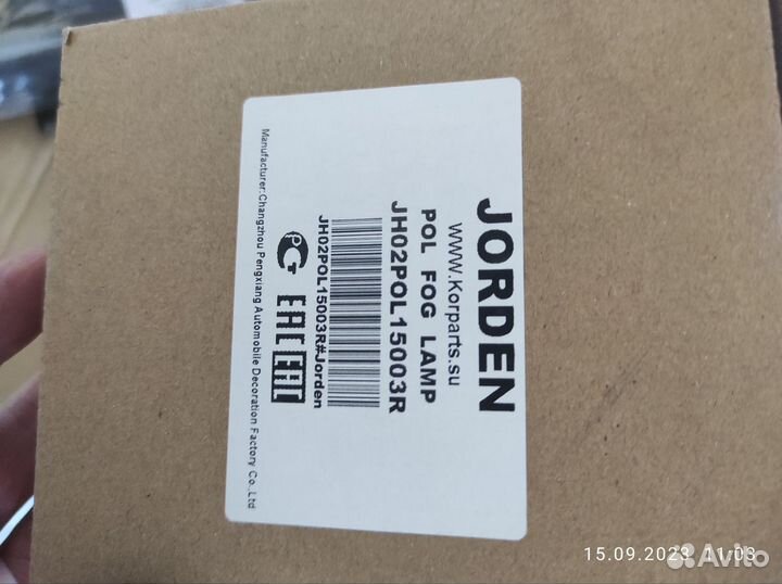 Противотуманная фара JH02PIL15003P