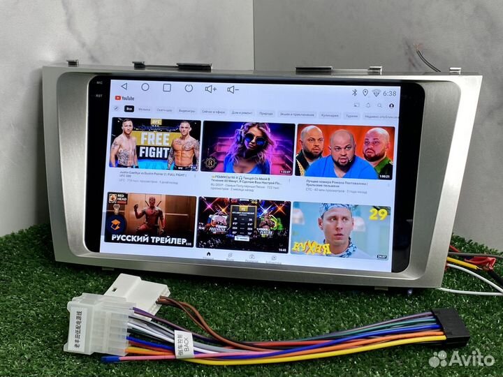 Магнитола на toyota camry 40 2006-2011 арт843