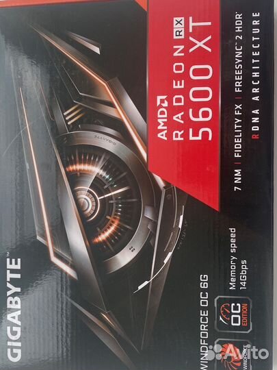 Игровая Видеокарта rx5600xt