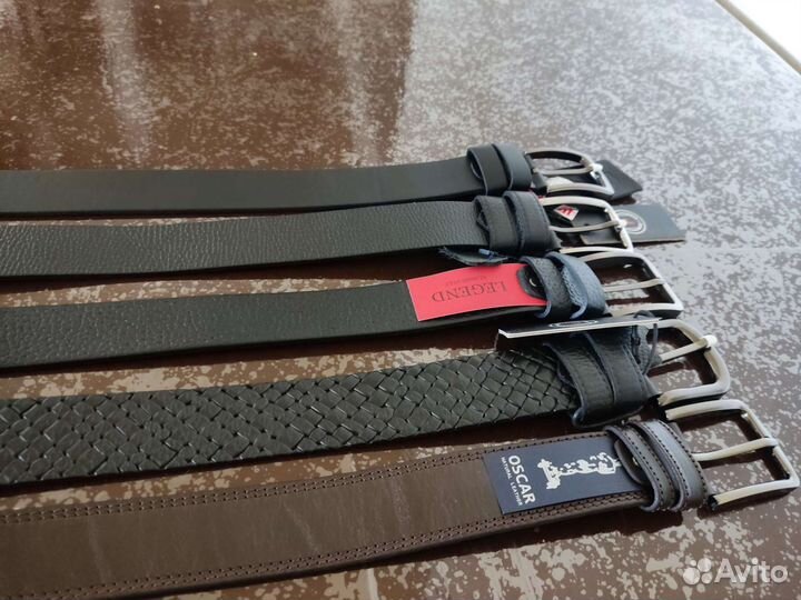 Мужской кожаный ремень, производство Россия