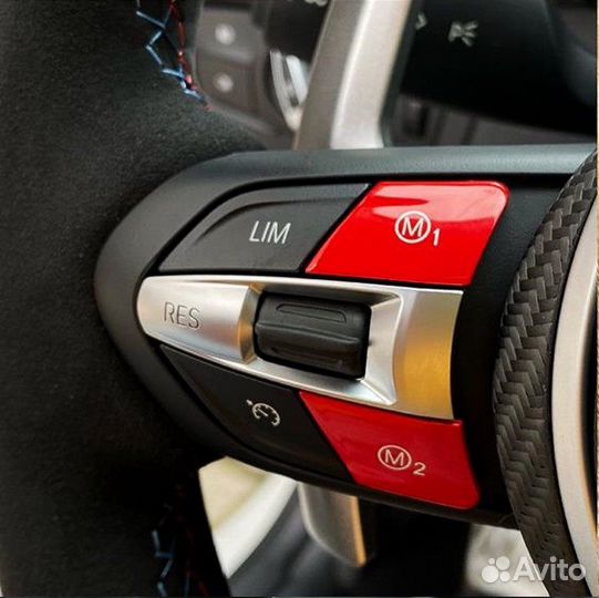 Активация кнопок М1/М2 на спорт руле BMW