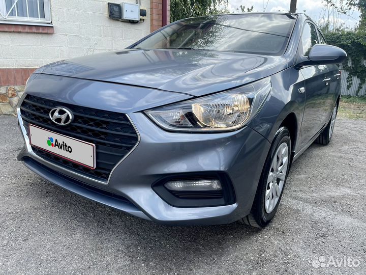 Hyundai Solaris 1.4 AT, 2018, 85 252 км