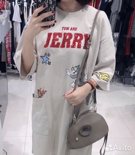 Платье футболка HM L XL