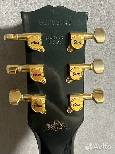 Gibson studio custom shop тёмный изумруд