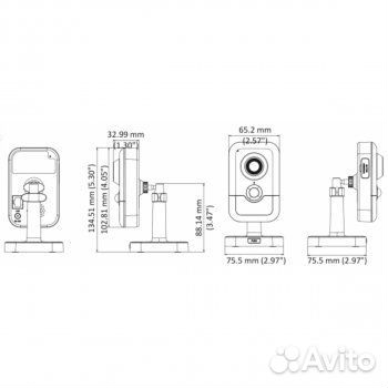 HiWatch IPC-C022-G0/W (4mm) с Авитодоставкой, с НДС