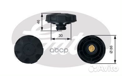 Крышка радиатора BMW E60/E61/E63/E64 04 rc248