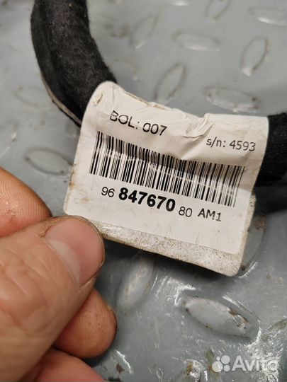 Проводка двери передняя правая Citroen C5 X7