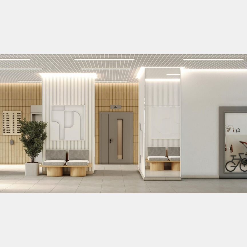 2-к. квартира, 54,2 м², 12/22 эт.