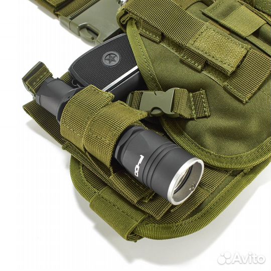 Кобура набедренная тактическая BL057, olive