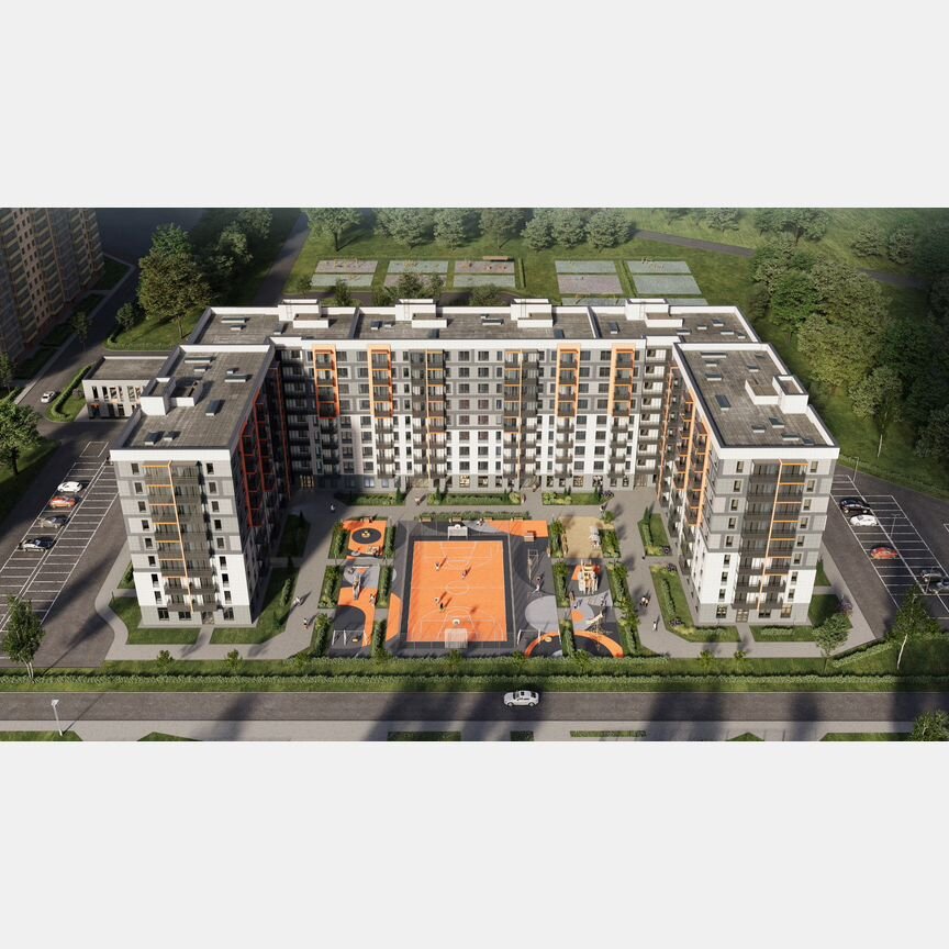Квартира-студия, 26,3 м², 8/9 эт.