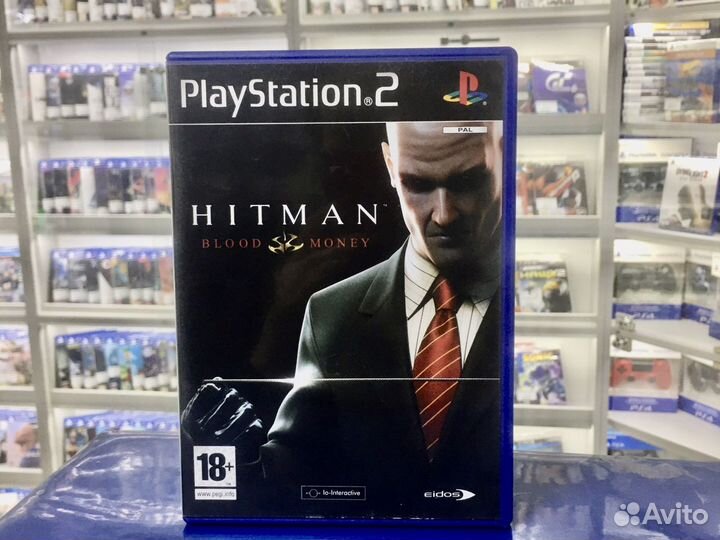 Диск для ps2 Hitman: Blood Money