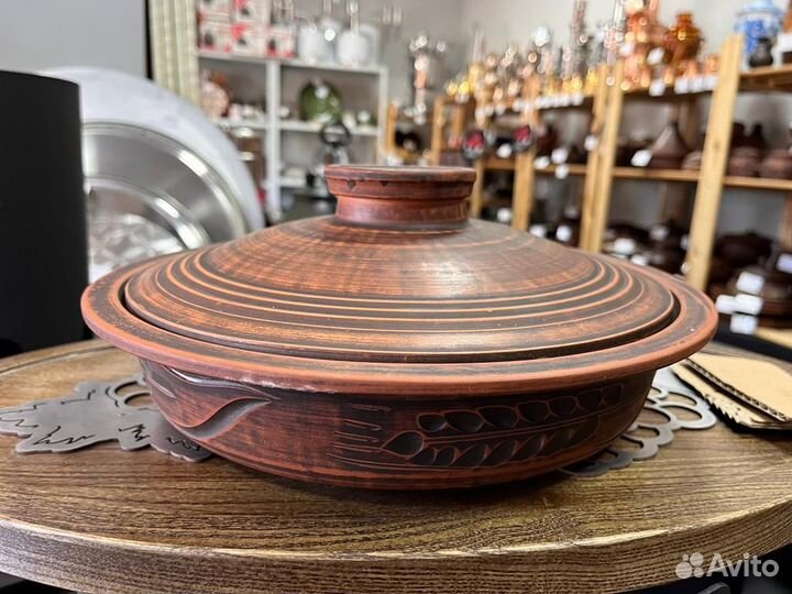 Сковорода глиняная