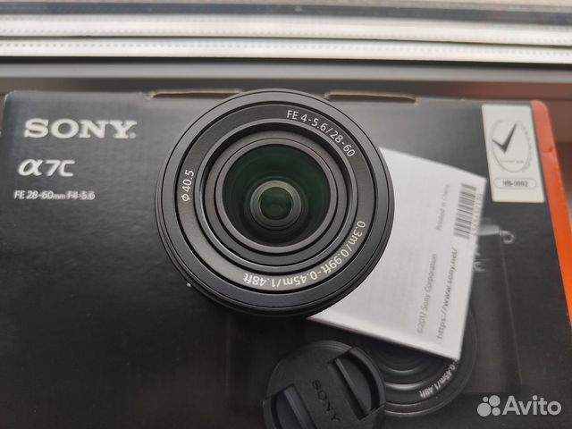Sony Alpha a7c объявление продам