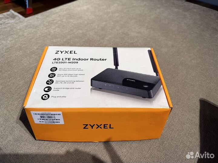 Роутер zyxel 4G LTE indoor-Router LTE3301-M209