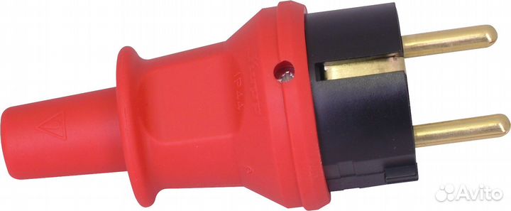 Евровилка с защитным контактом IP 44 