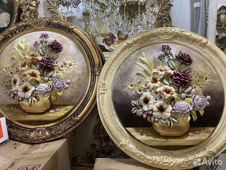 Картина из мраморной крошки