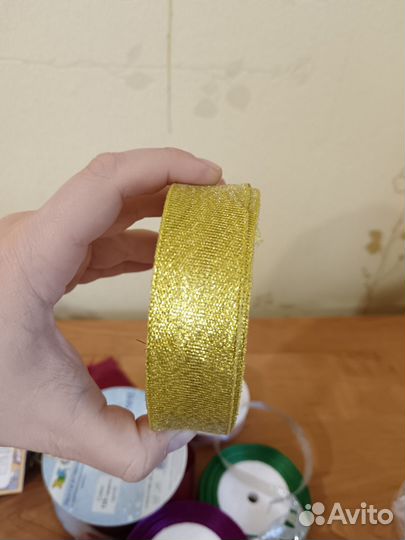 Ленты атласные для творчества