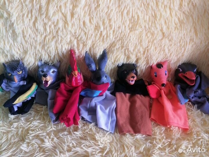 Театр зверинный. Игрушки