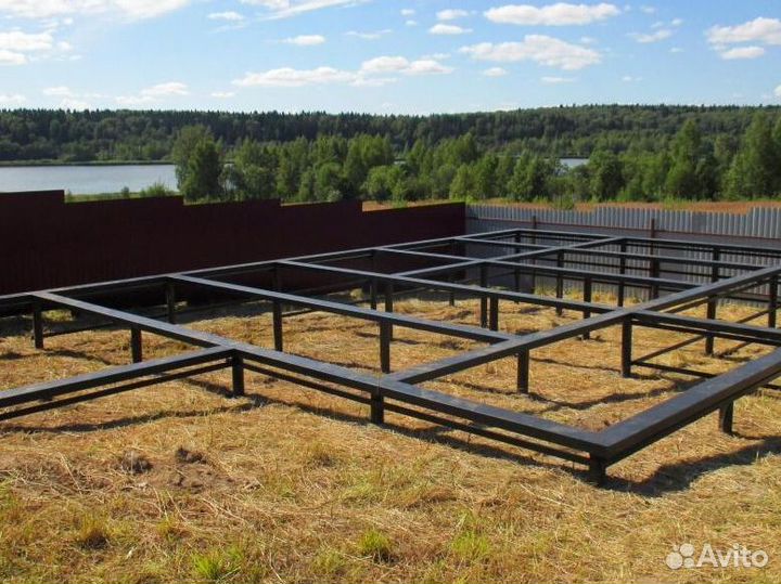 Винтовые сваи Монтаж