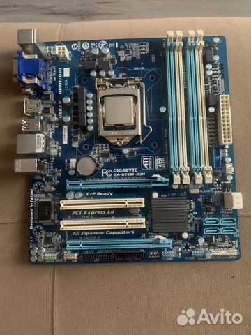 Материнская плата gigabyte ga-b75m-d3h купить в Самаре | Электроника ...