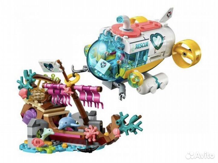 Конструктор Lari «Спасение дельфинов» Lego Friends