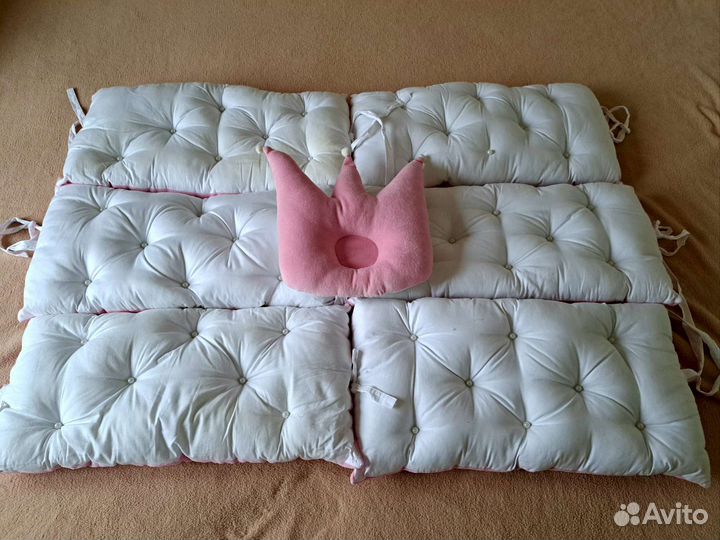 Бортики в детскую кроватку