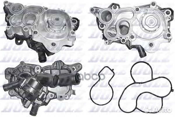 Насос системы охлаждения в сборе(с термостатом