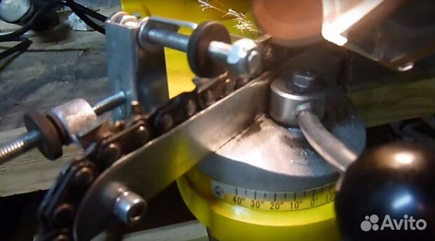 Затачиваю цепи на электро и бензопилы