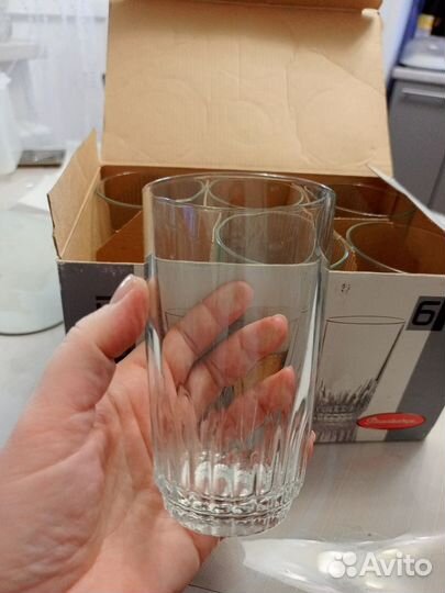 Стаканы, набор 6 шт