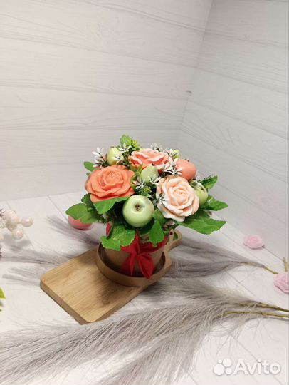 Мыльные букеты