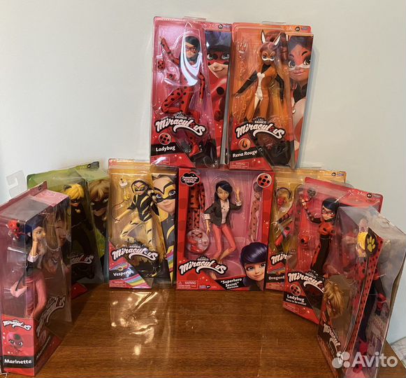 Куклы леди баг и супер кот