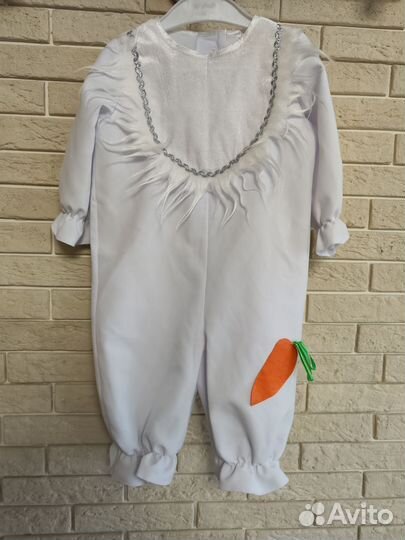Костюм зайца карнавальный на 2 года