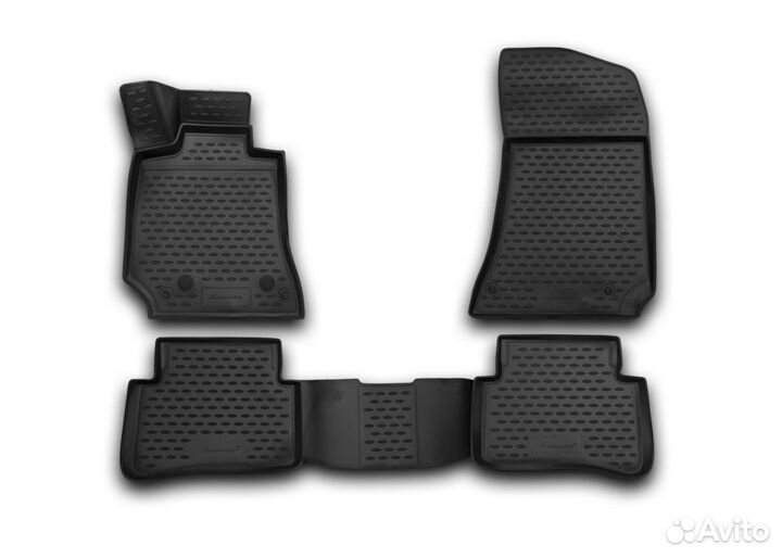 Коврики в салон Mercedes Benz E Class W212, 2013 г