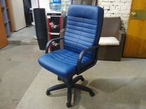 Кресло руководителя Орман эко (темно-синий) Новый