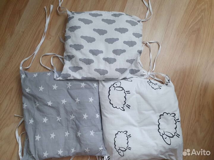 Бортики в детскую кроватку