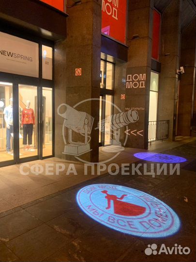 Светодиодные гобо проекторы для внешней и внутренн